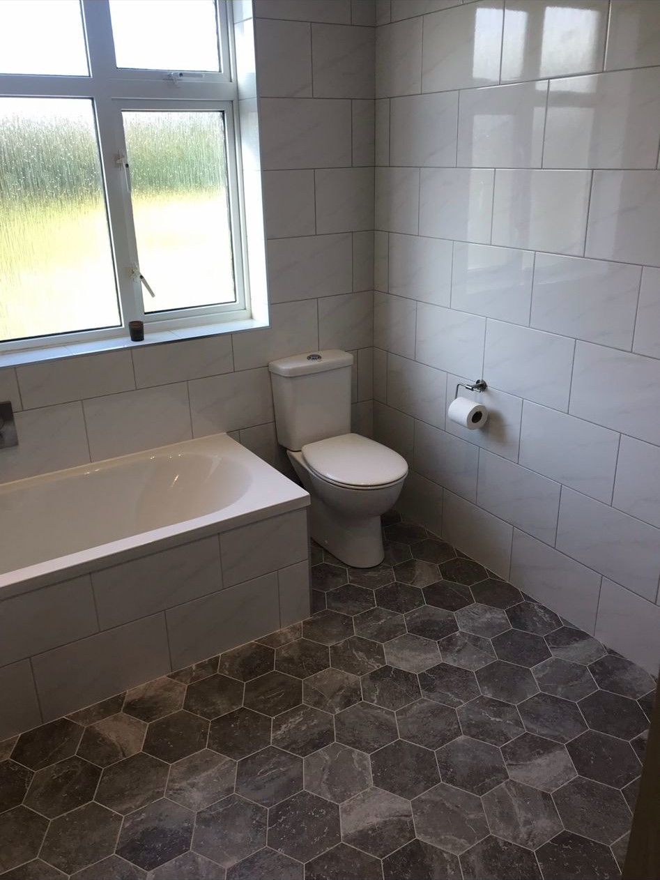 featured bathroom installation work