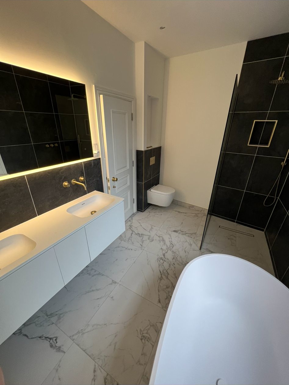 featured bathroom installation work